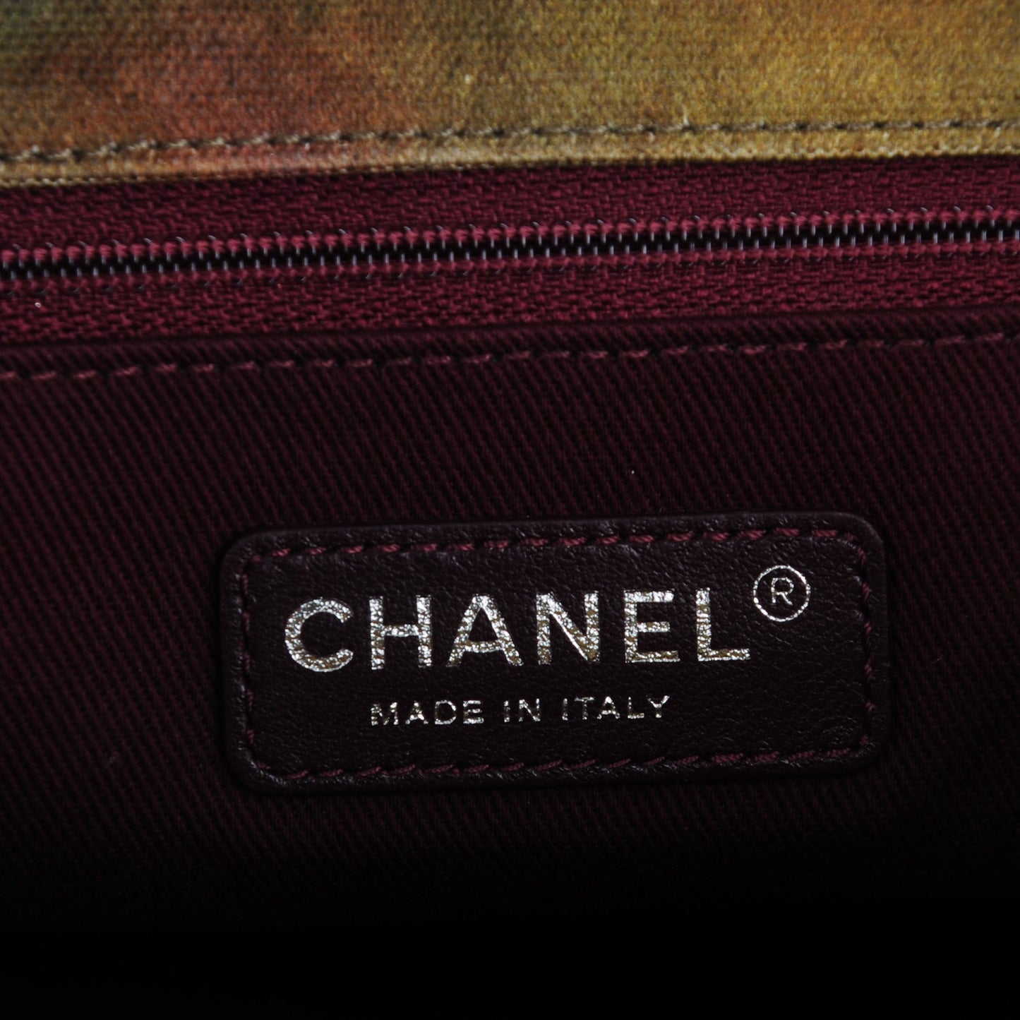 Washed Toile Graffiti On The Pavements Messenger Khaki Multicolor