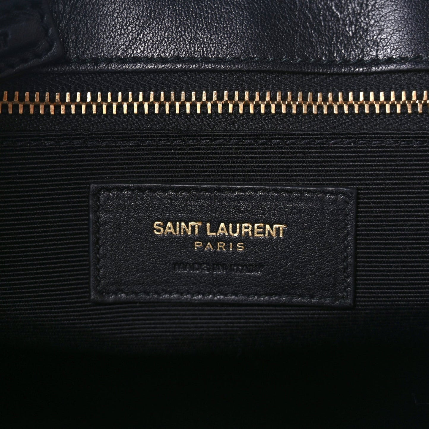 Calfskin Bi-Color Small Sac De Jour  Royal Blue Black