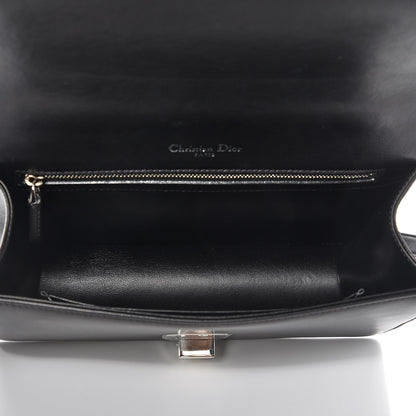 Christian Dior Lambskin Sequin Medium Diorama Flap Bag Black 5 of 7