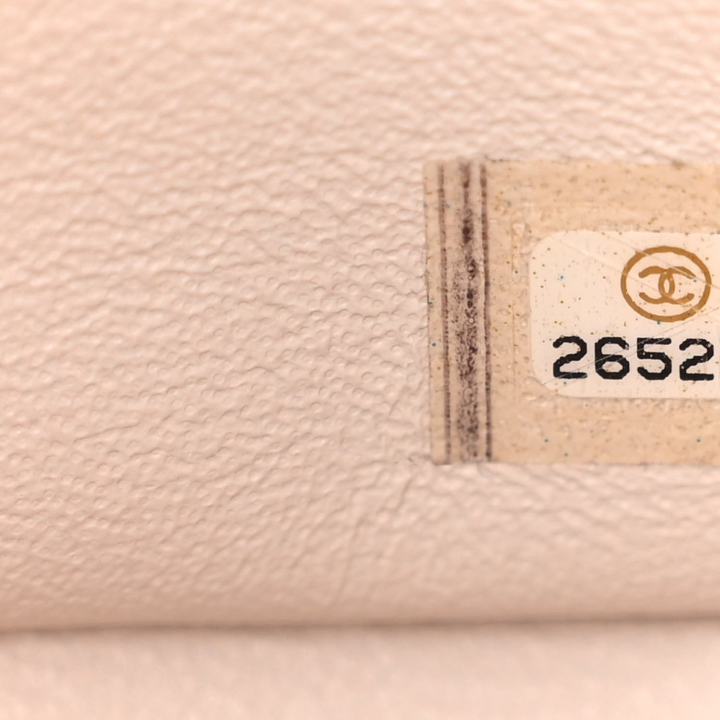 Caviar Quilted Jumbo Double Flap Ivory