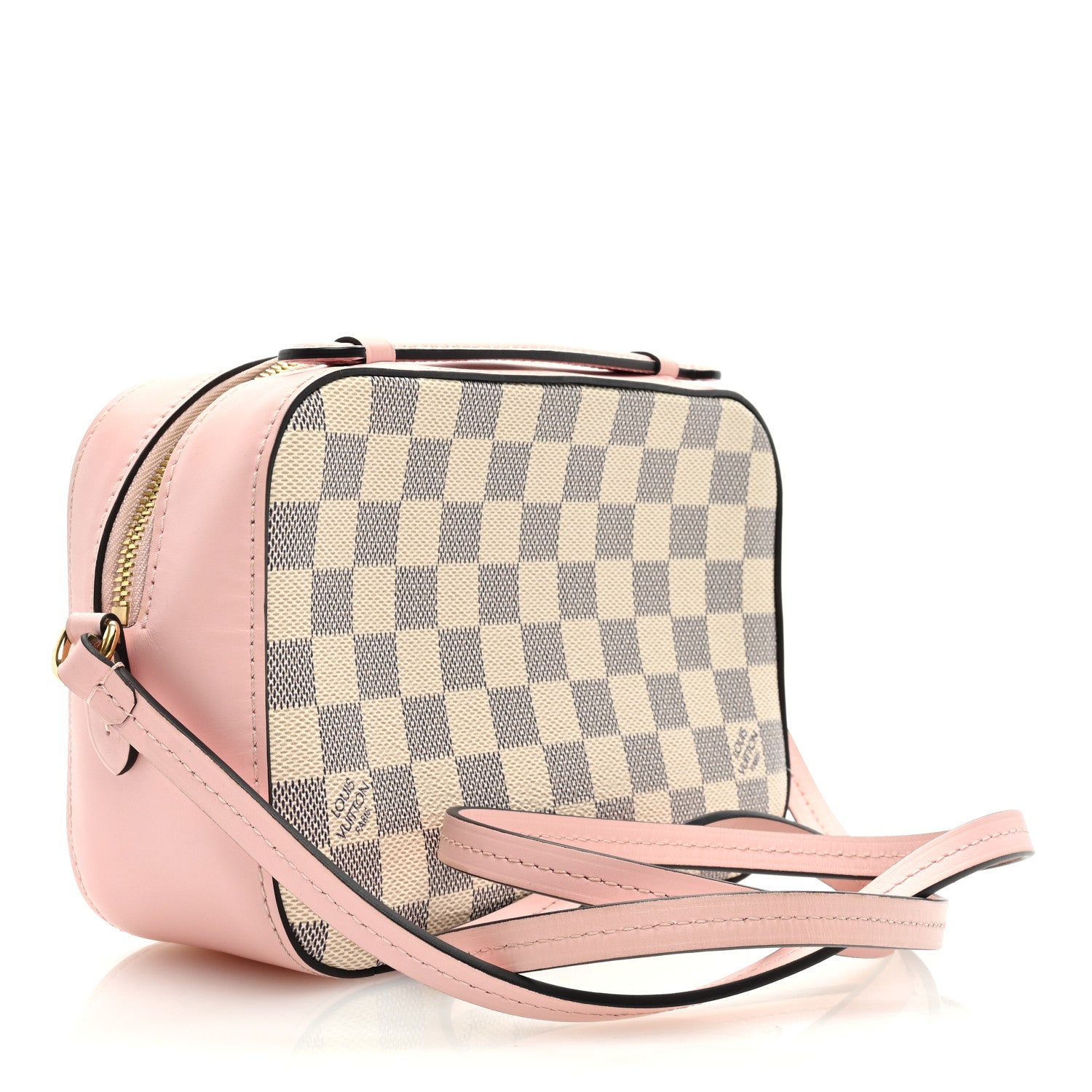 Louis Vuitton Damier Azur Saintonge Eau De Rose 3 of 8