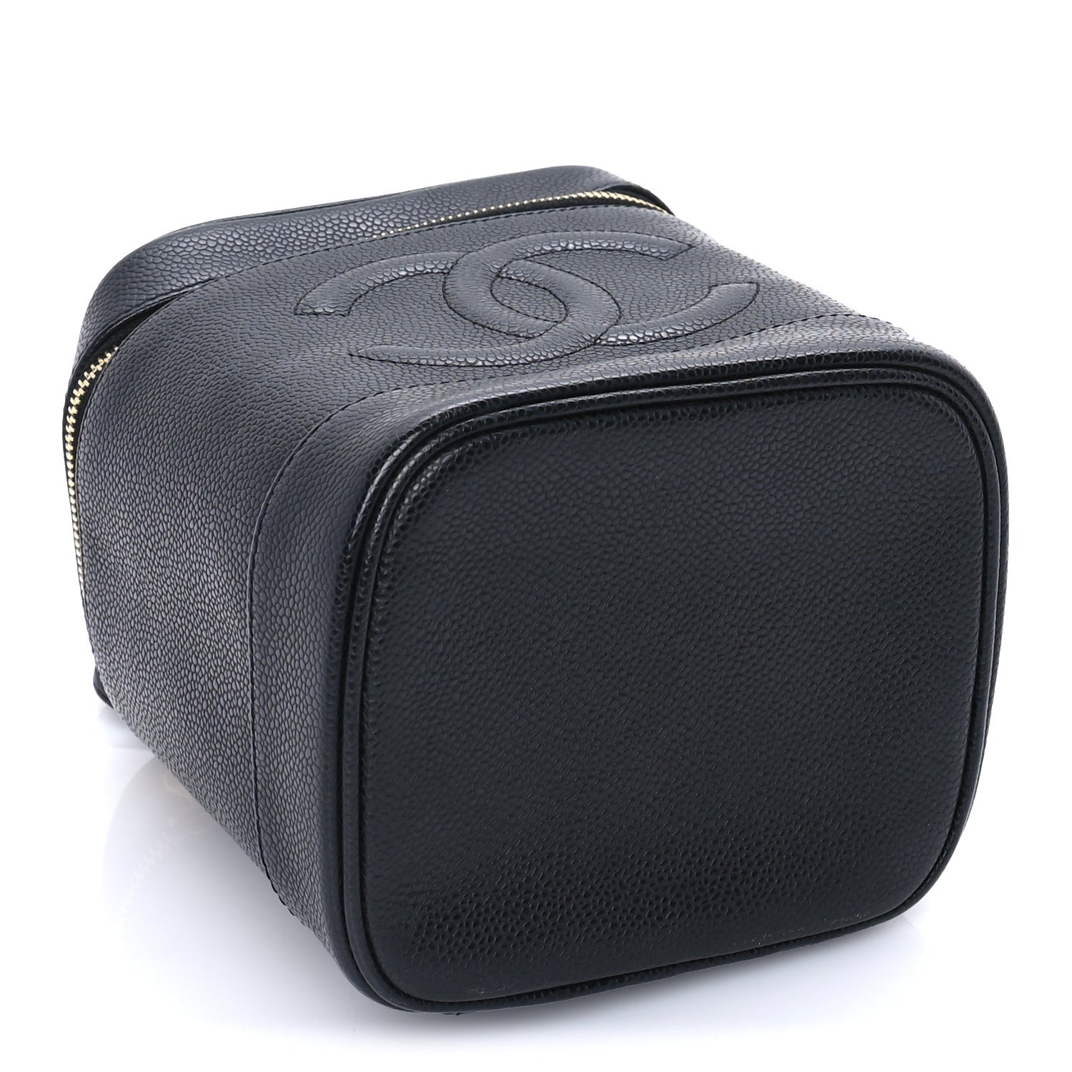 Chanel Caviar Vanity Cosmetic Case  Black 3 of 7