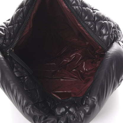 Chanel Nylon Quilted Coco Cocoon Hobo Black 4 of 10