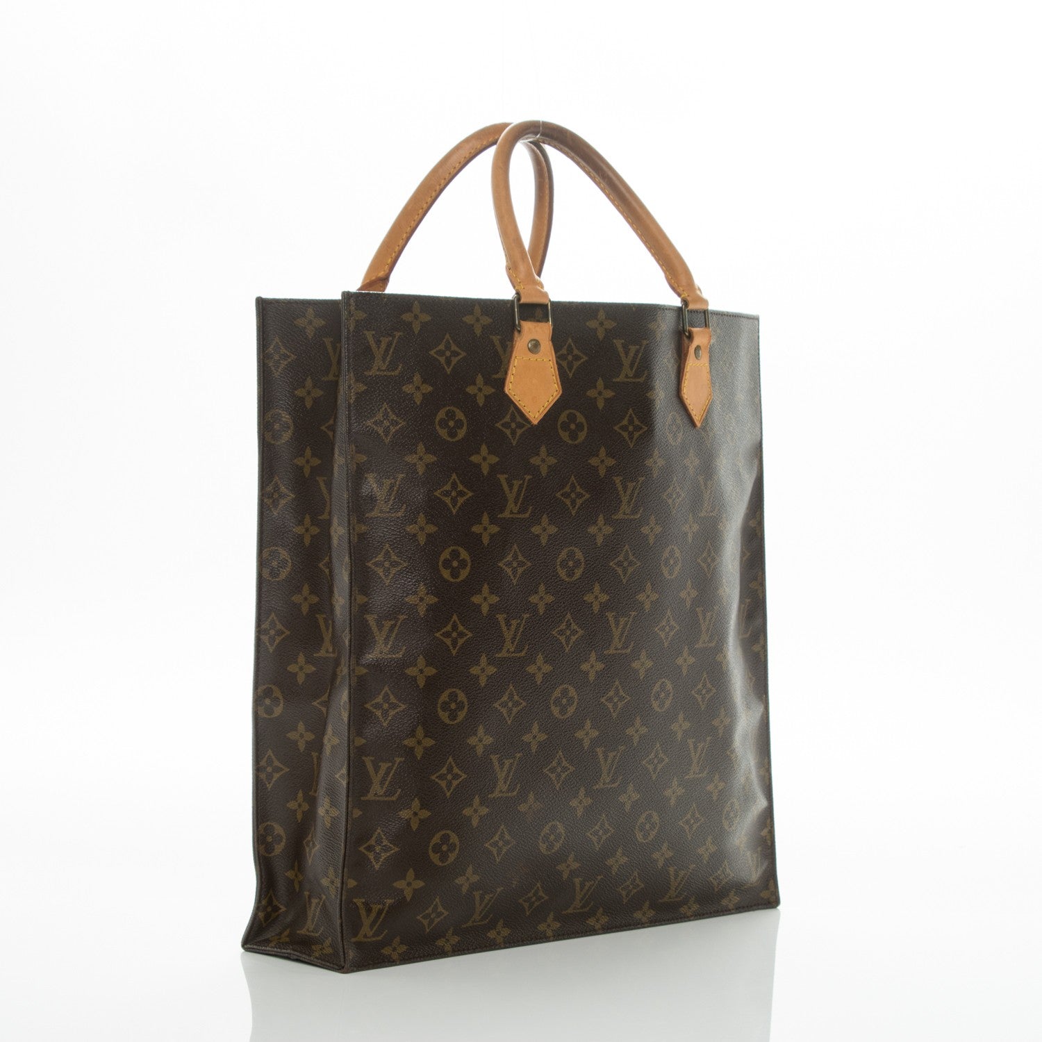 Louis Vuitton Monogram Sac Plat 3 of 8