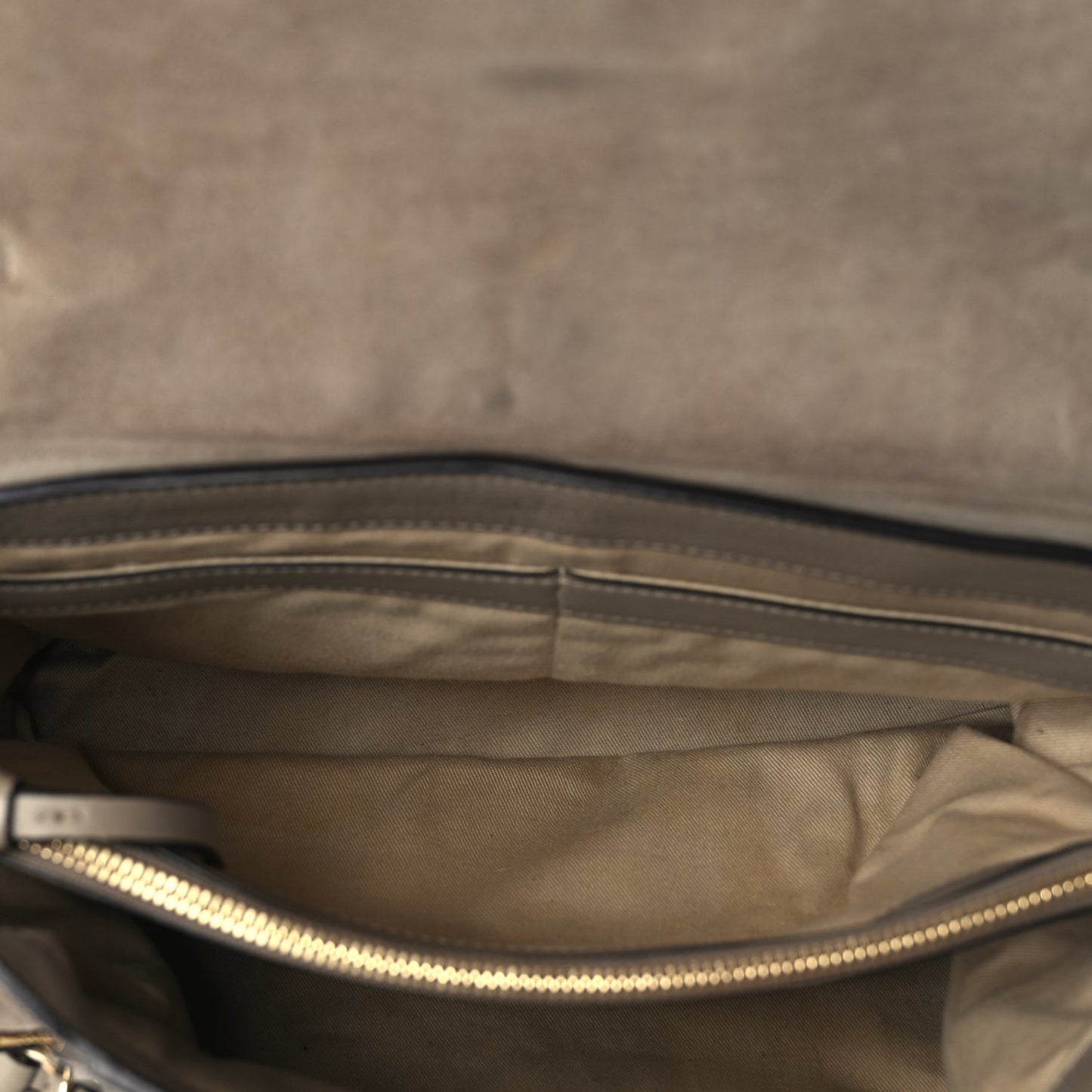 Calfskin Medium Faye Day Shoulder Bag Motty Grey
