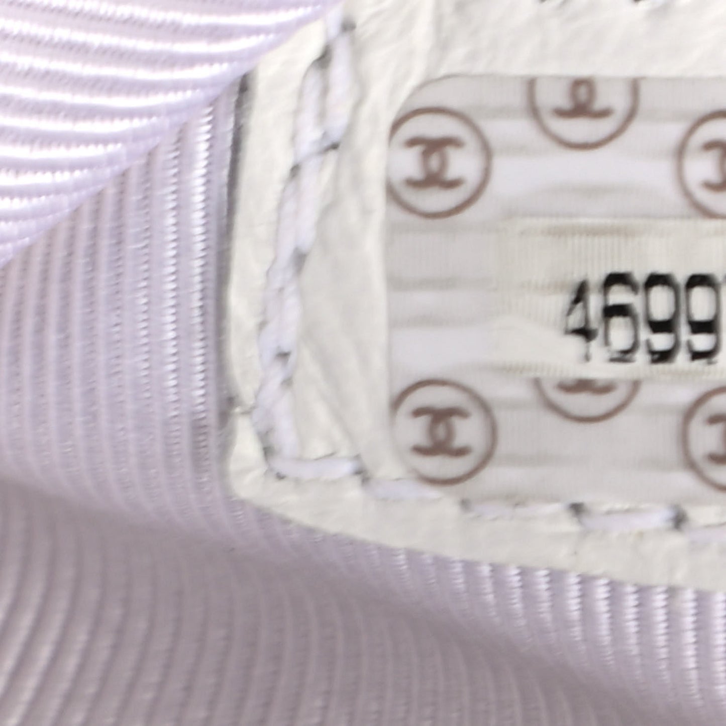 Caviar Flap Shoulder Bag White