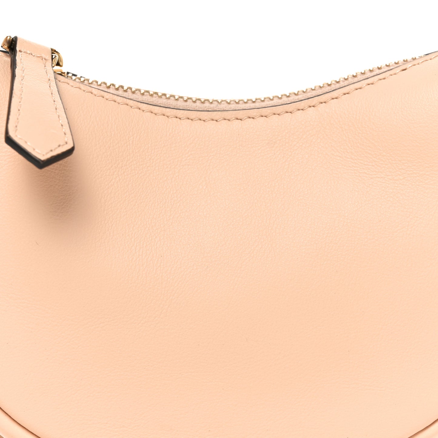 Vitello Grace Matte Nano Fendigraphy Hobo Charm Light Rose