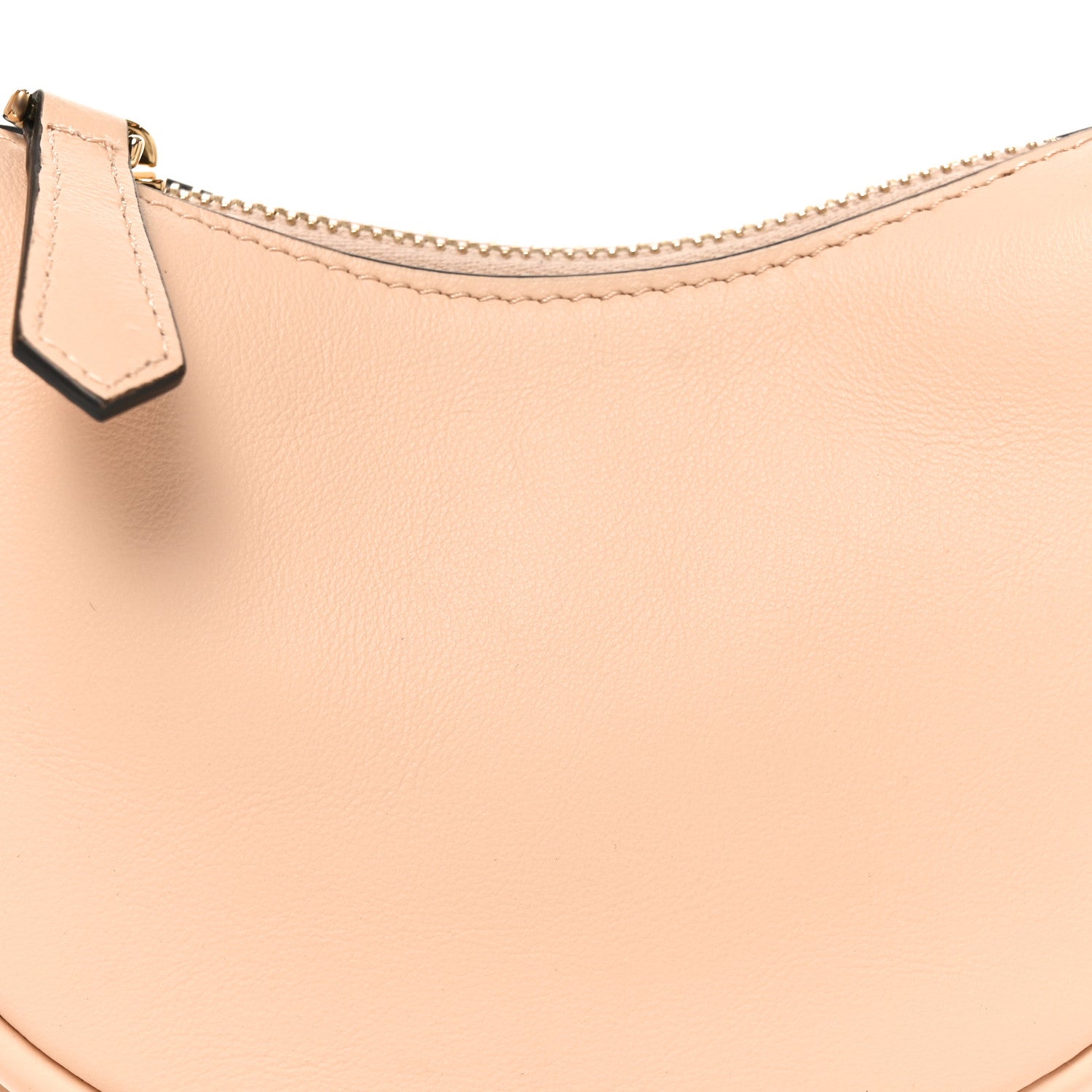 Fendi Vitello Grace Matte Nano Fendigraphy Hobo Charm Light Rose 8 of 10