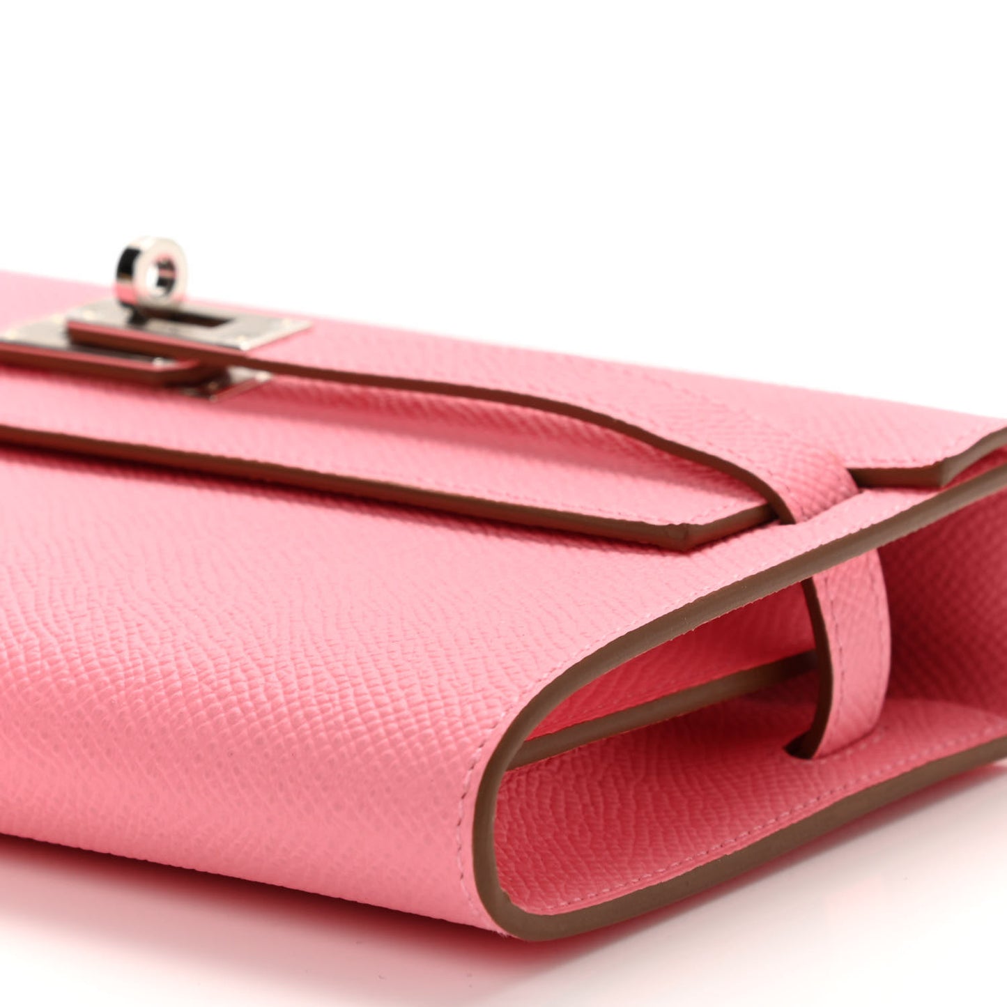 Epsom Kelly Wallet To Go Rose Confetti