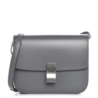 Celine Box Calfskin Medium Classic Box Flap Bag Kohl 1 of 8