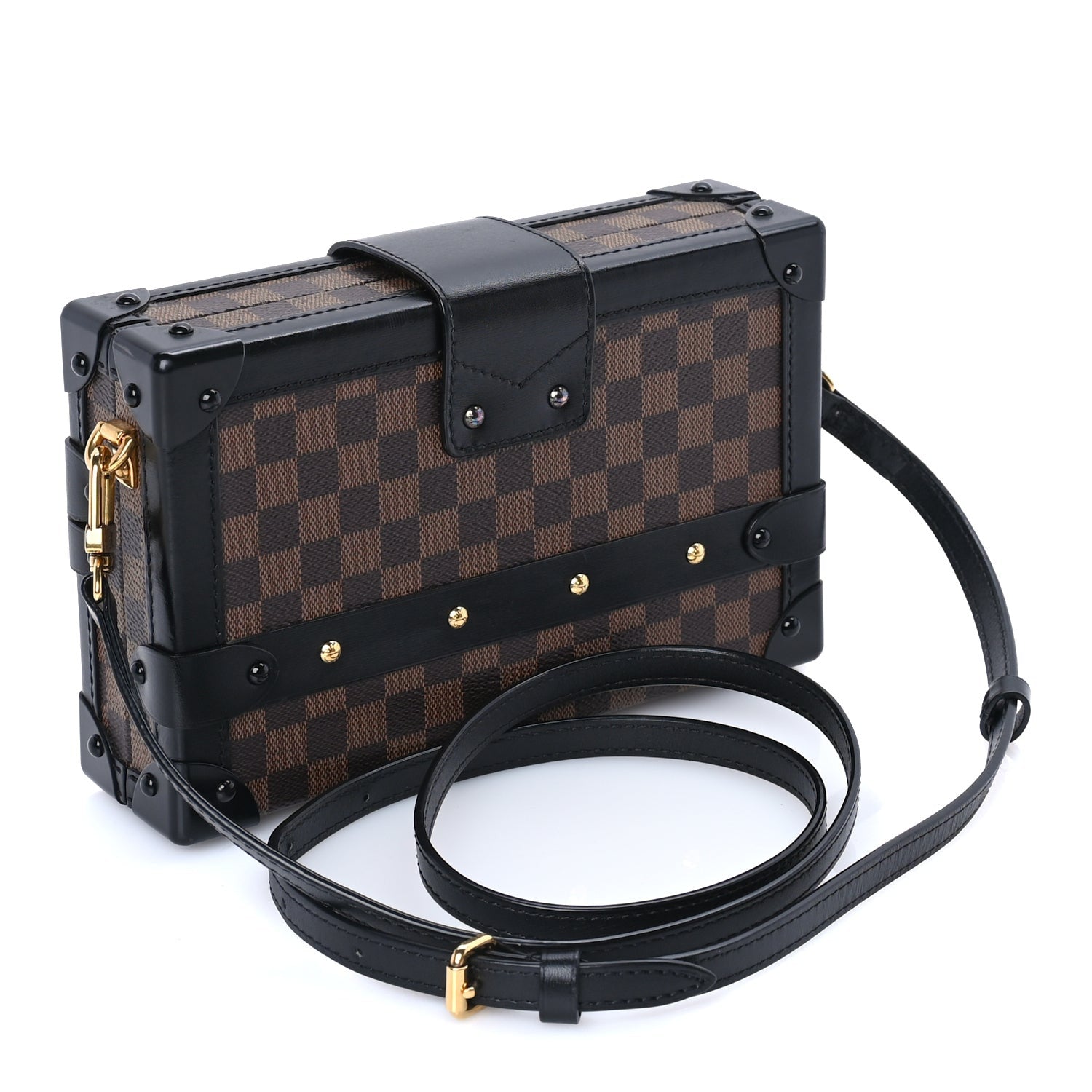 Louis Vuitton Monogram Petite Malle Black 2 of 7