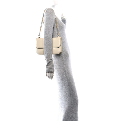 Valentino Garavani Vitello Medium Glam Lock Rockstud Flap Light Ivory 2 of 10