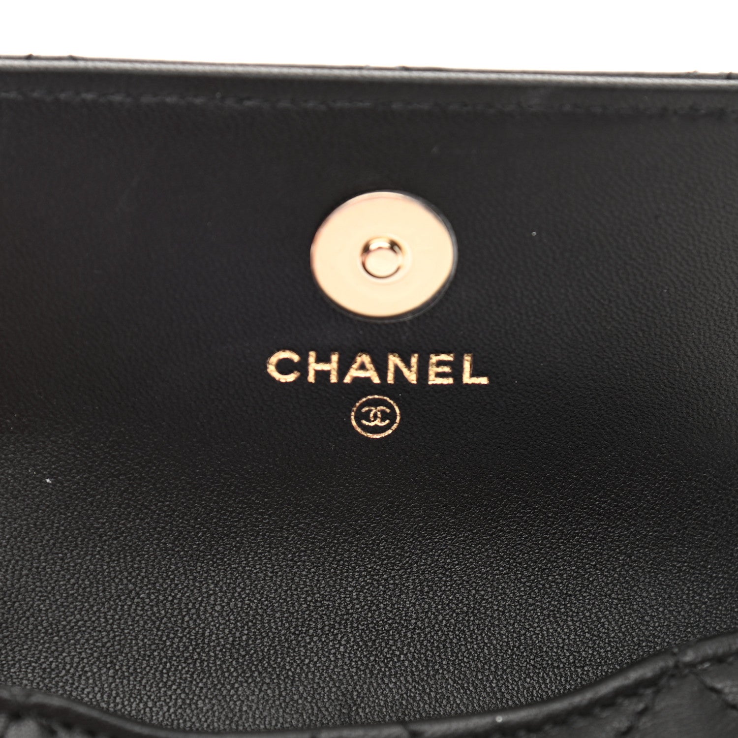 Chanel Lambskin Quilted Pearl Chain Belt Bag Black 6 of 11