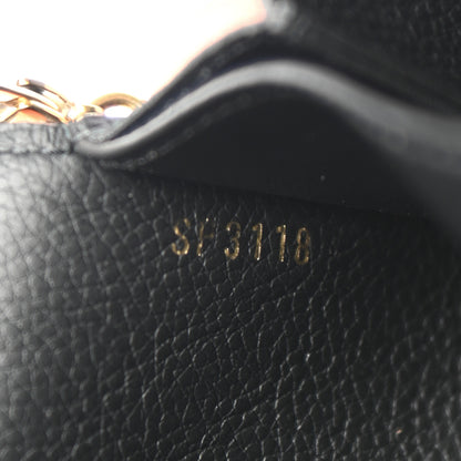 Louis Vuitton Empreinte Vavin Chain Wallet Black 9 of 11