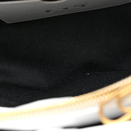 Off-White Calfskin Diagonal Quilted Jackhammer 25 Tote White 6 of 10