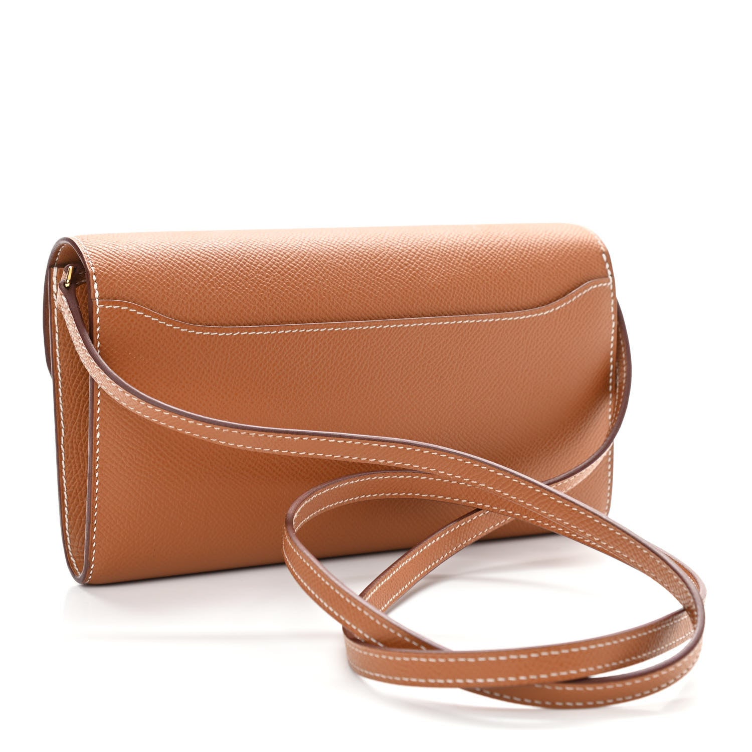 Hermes Epsom Constance Long Wallet To Go Gold 4 of 13