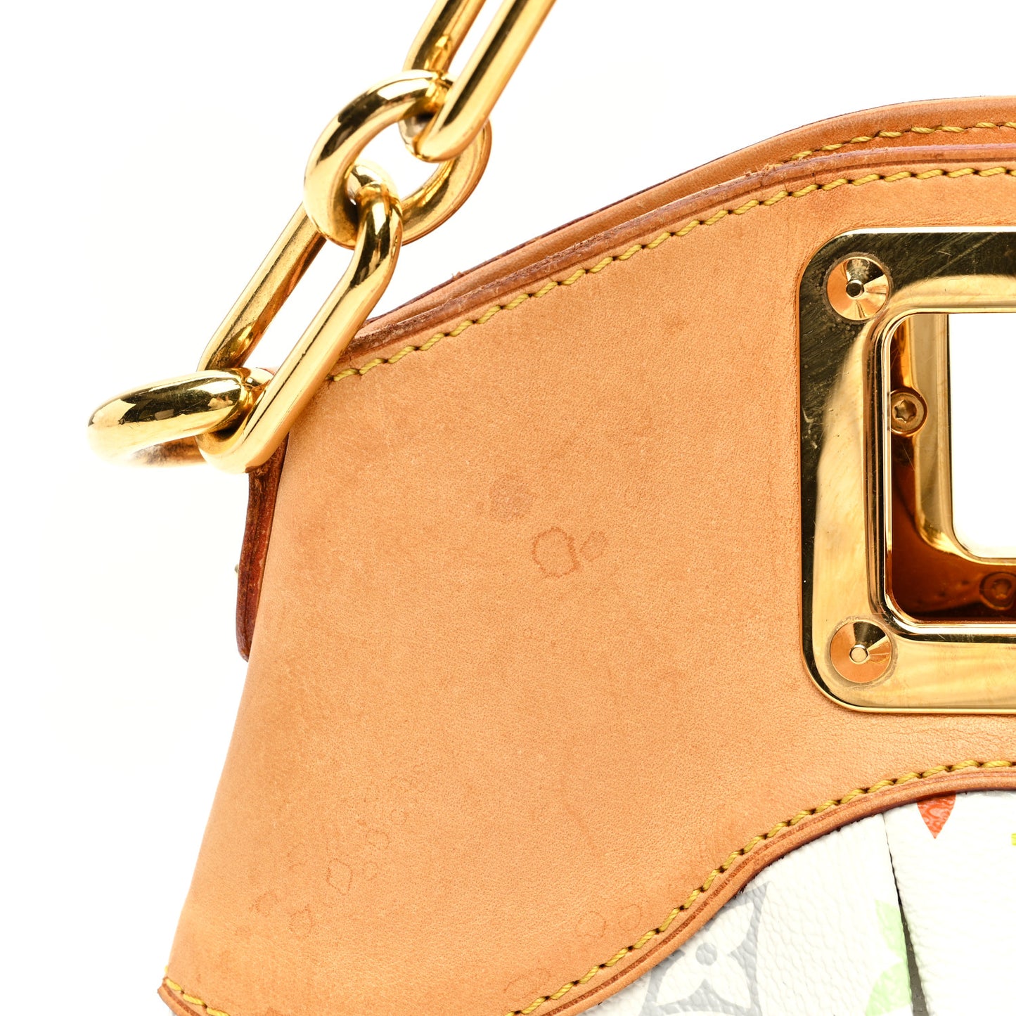 Monogram Multicolor Judy PM White