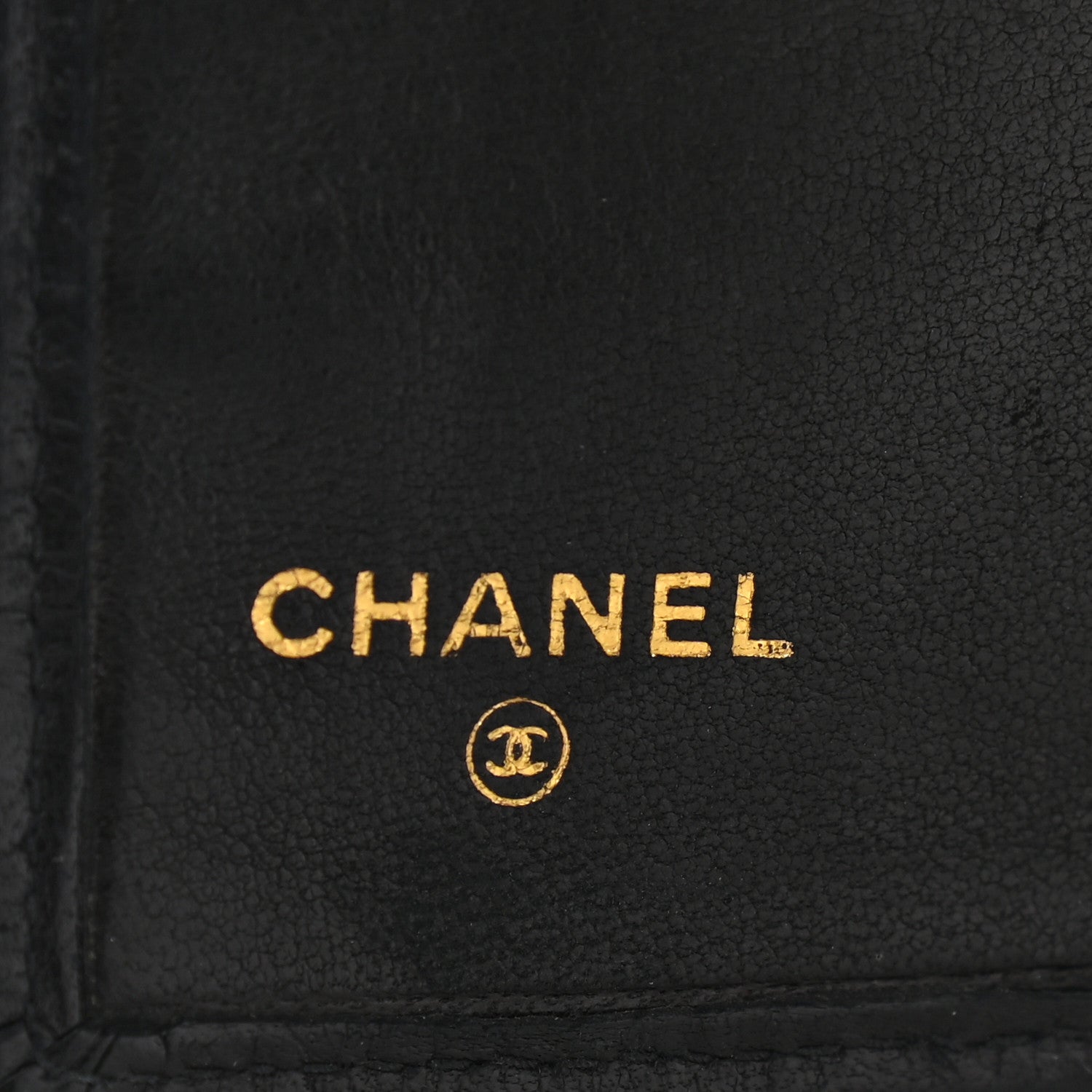 Chanel Lambskin Diamond Stitched French Wallet Black 7 of 11
