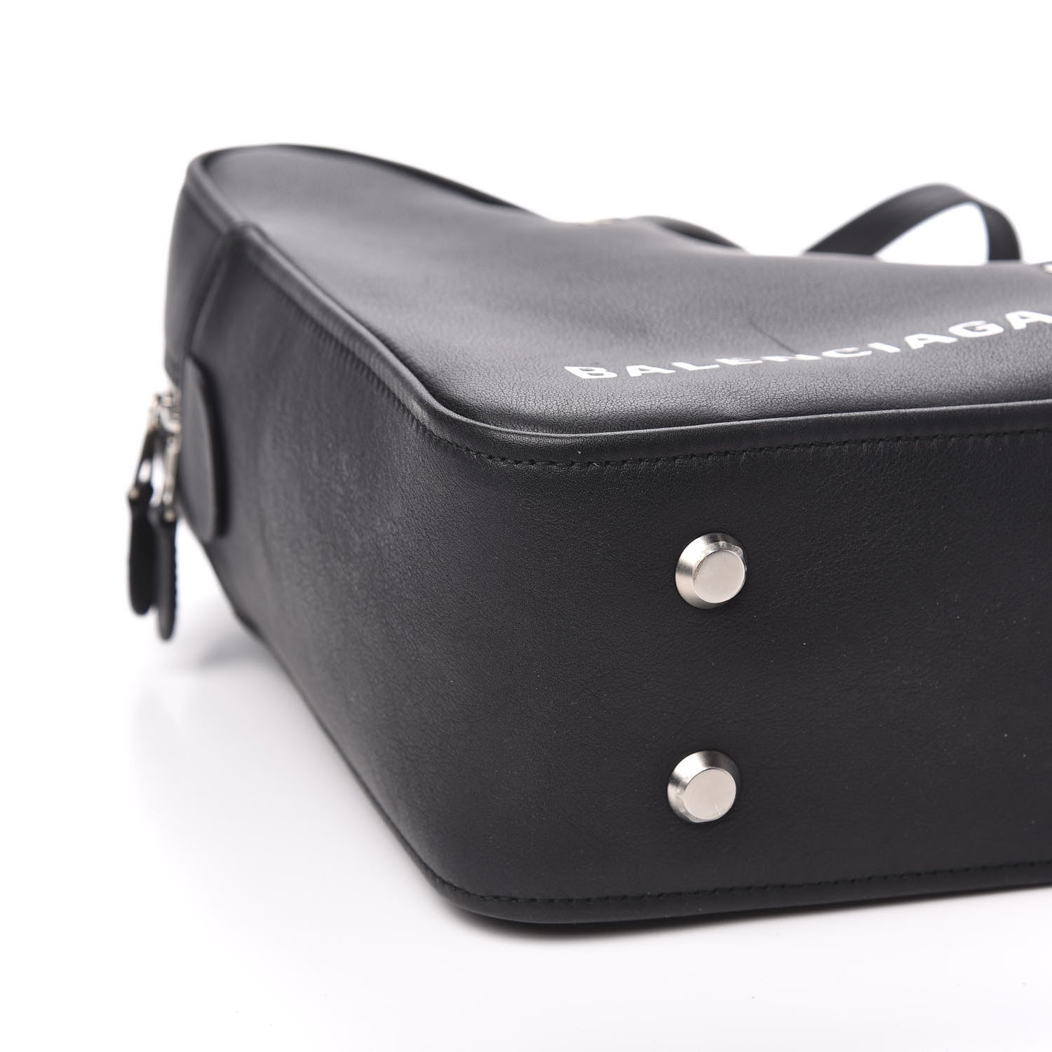 Balenciaga Calfskin S Triangle Duffle Black 8 of 11