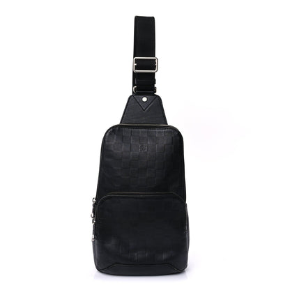 Louis Vuitton Damier Infini Avenue Sling Bag Onyx 1 of 8