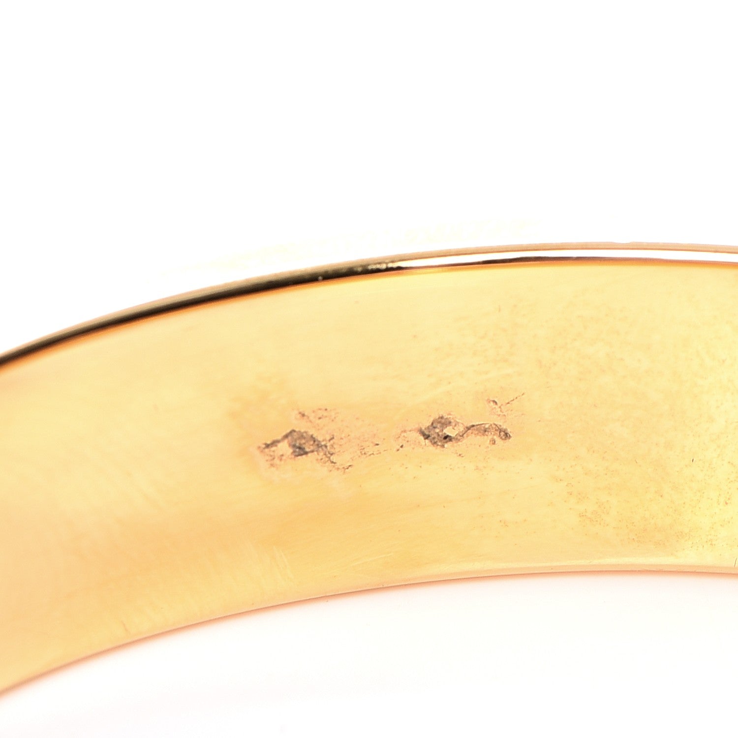 Hermes Enamel Narrow Clic Clac H Bracelet GM Orange 5 of 6