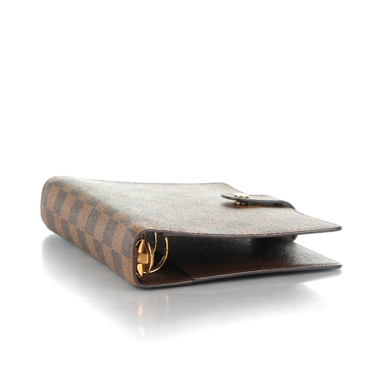 Damier Ebene Medium Ring Agenda Cover