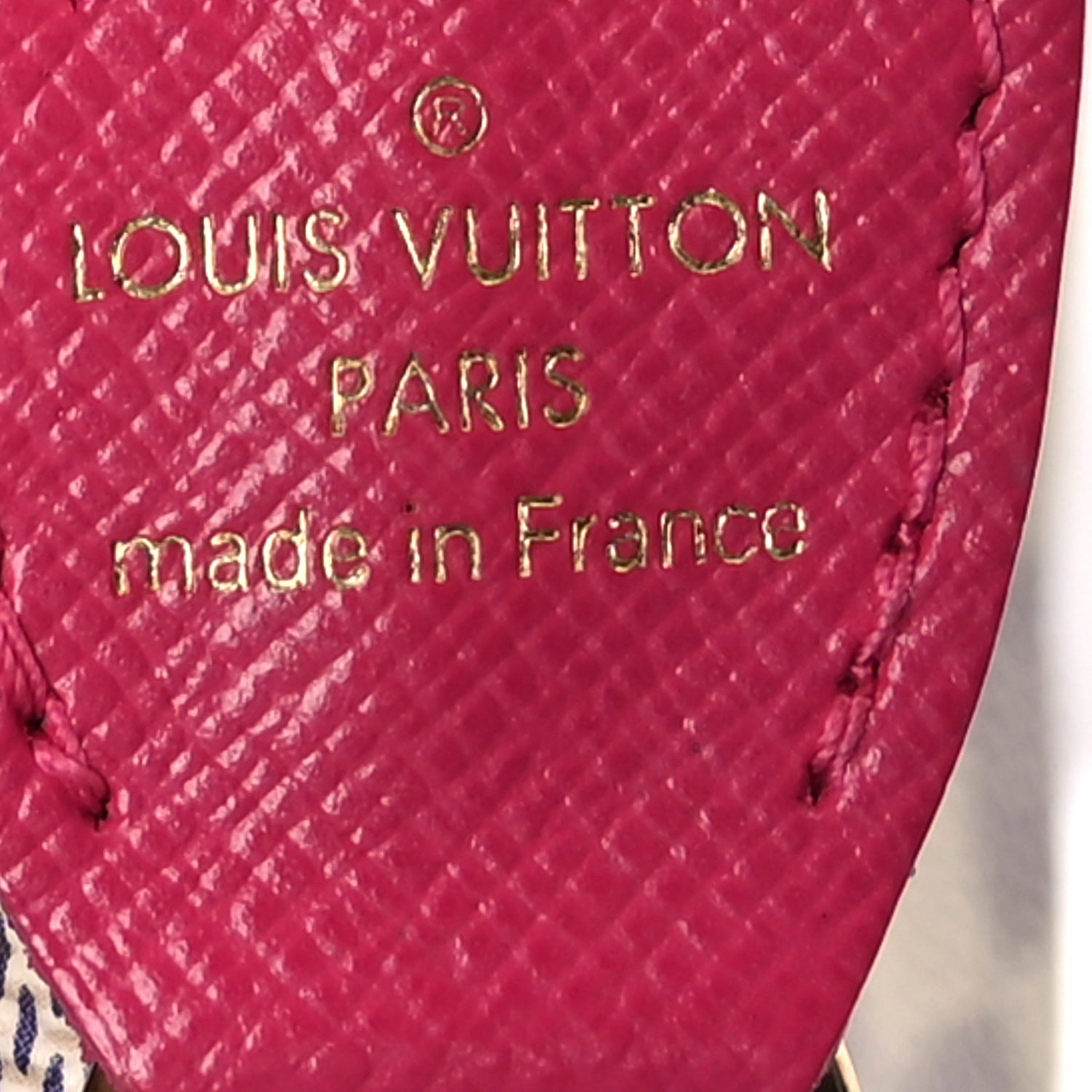 Louis Vuitton Damier Azur 2021 Christmas Animation Hollywood Mini Pochette Accessories  Fuchsia 6 of 9