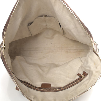 Gucci Monogram Medium Bree Shoulder Bag Beige Tabacco 5 of 16