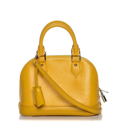 Louis Vuitton Epi Alma BB Citron 1 of 6