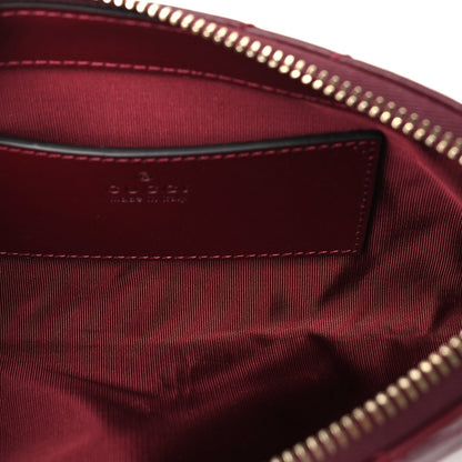 Gucci Calfskin Matelasse GG Marmont small shoulder bag  Rosso Ancora 4 of 8