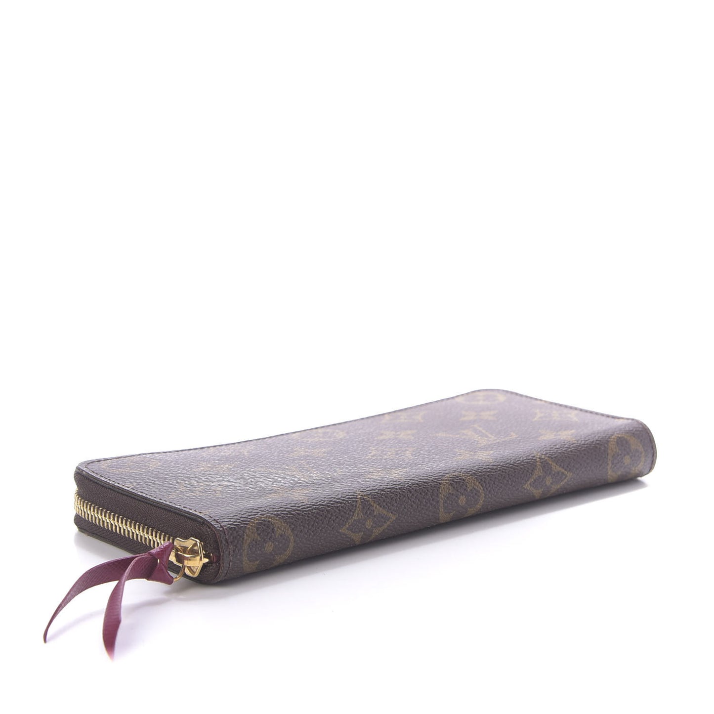 Monogram Clemence Wallet Fuchsia