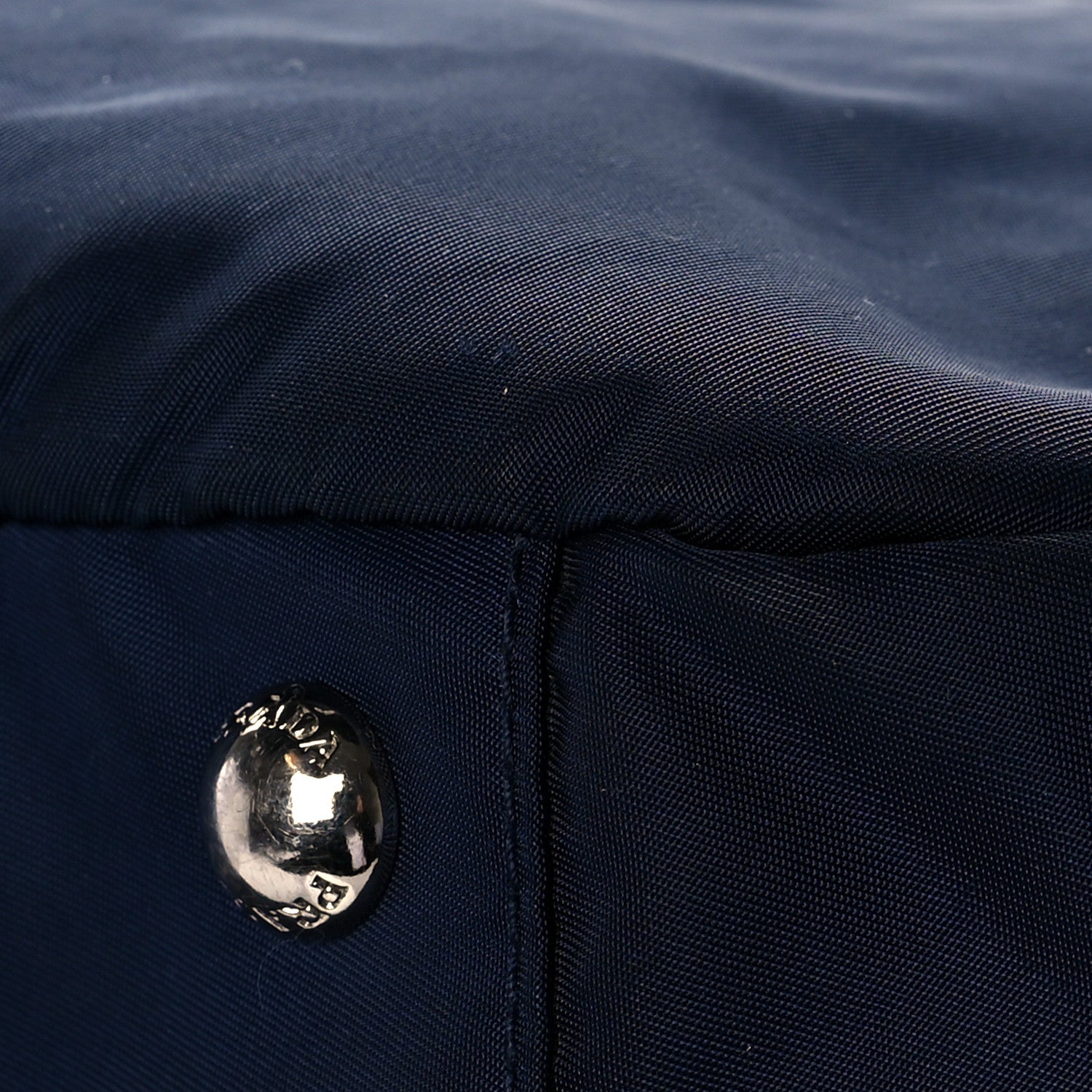 Prada Nylon Tote Navy 11 of 13