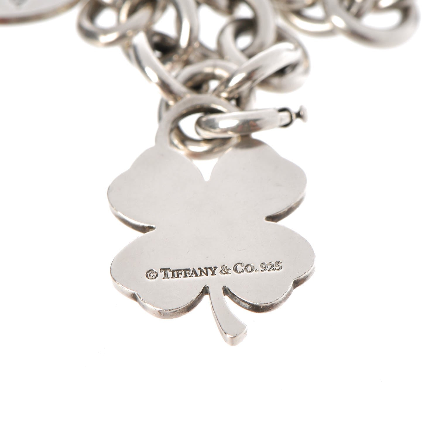 Tiffany Sterling Silver Charm Bracelet 6 of 7