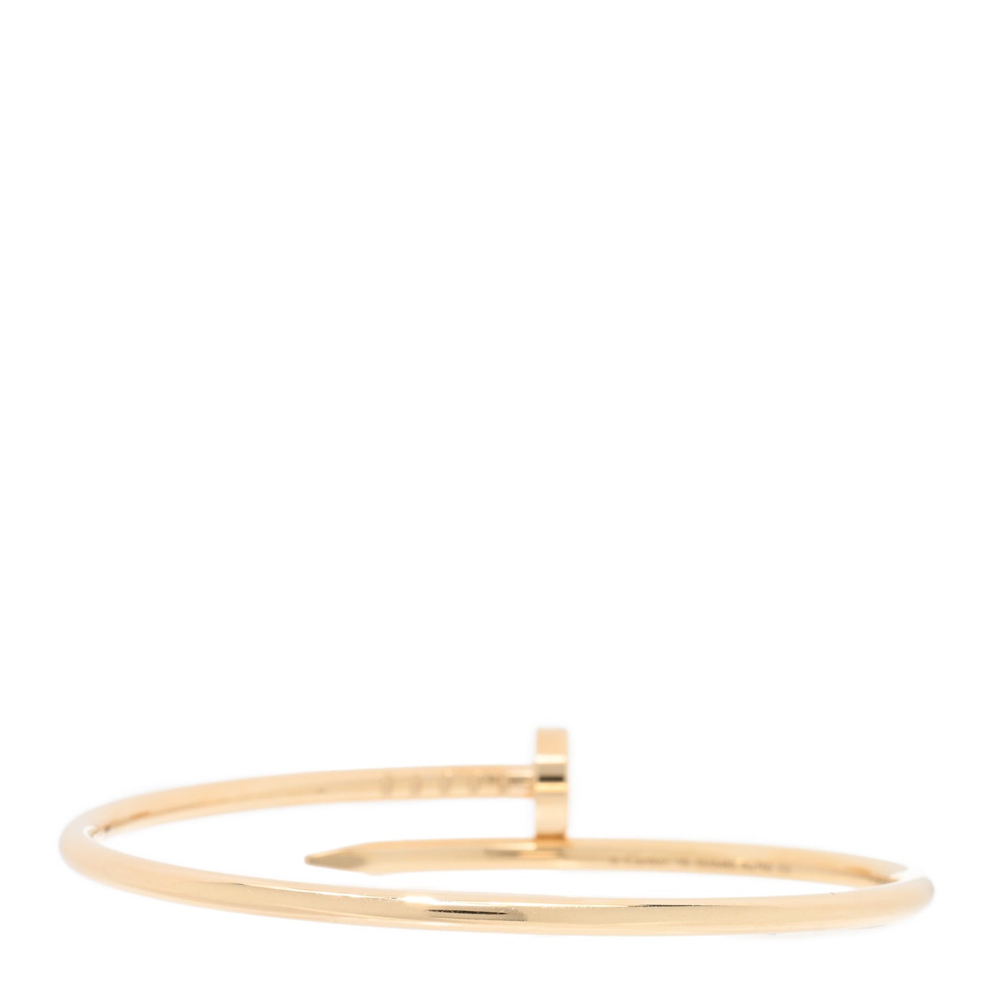 18K Yellow Gold Small Juste Un Clou Bracelet 15