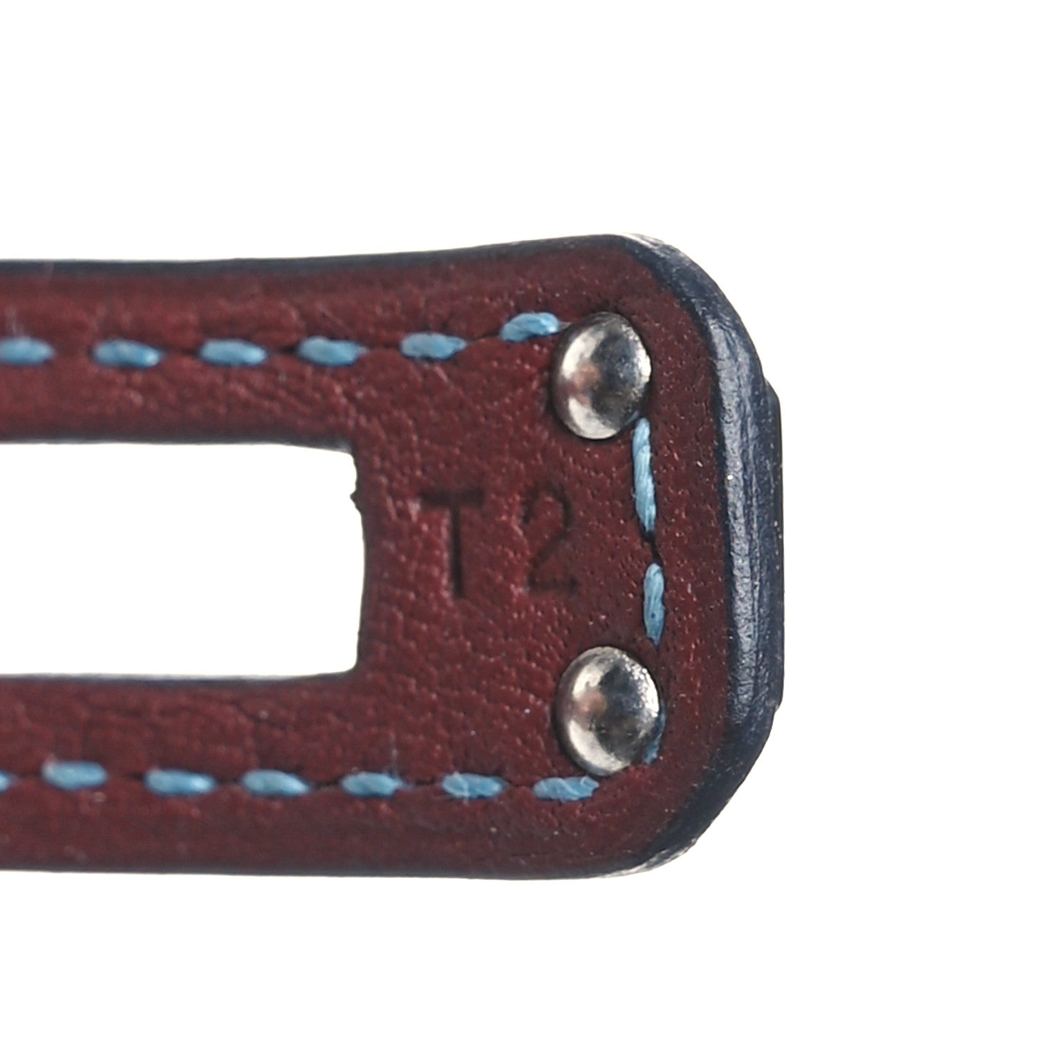 Hermes Swift Colorblock Kelly Double Tour Bracelet T2 Bleu du Nord Rouge H 4 of 5