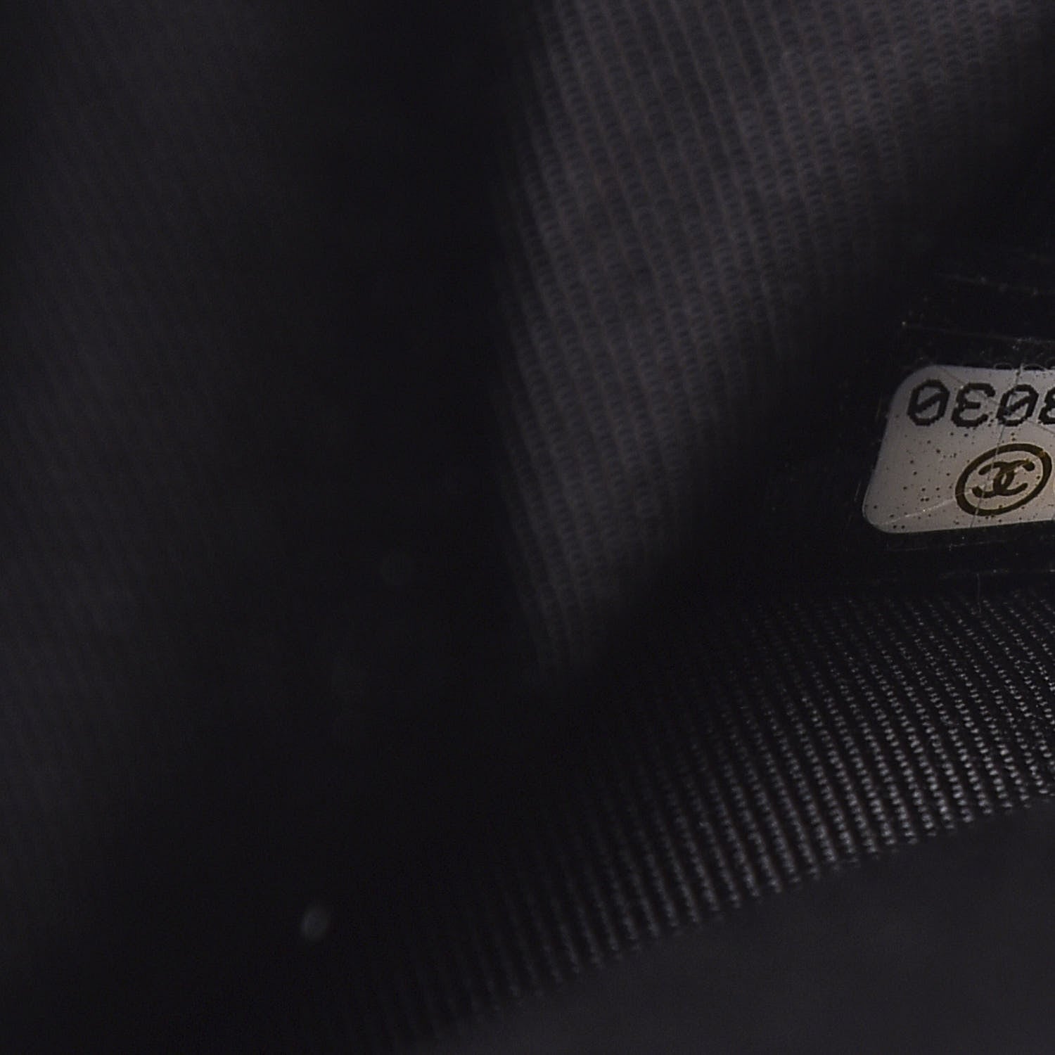 Chanel Lambskin Quilted Medium Cosmetic Case Black 7 of 8