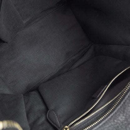 Celine Pebbled Leather Mini Luggage Bag Anthracite 7 of 10