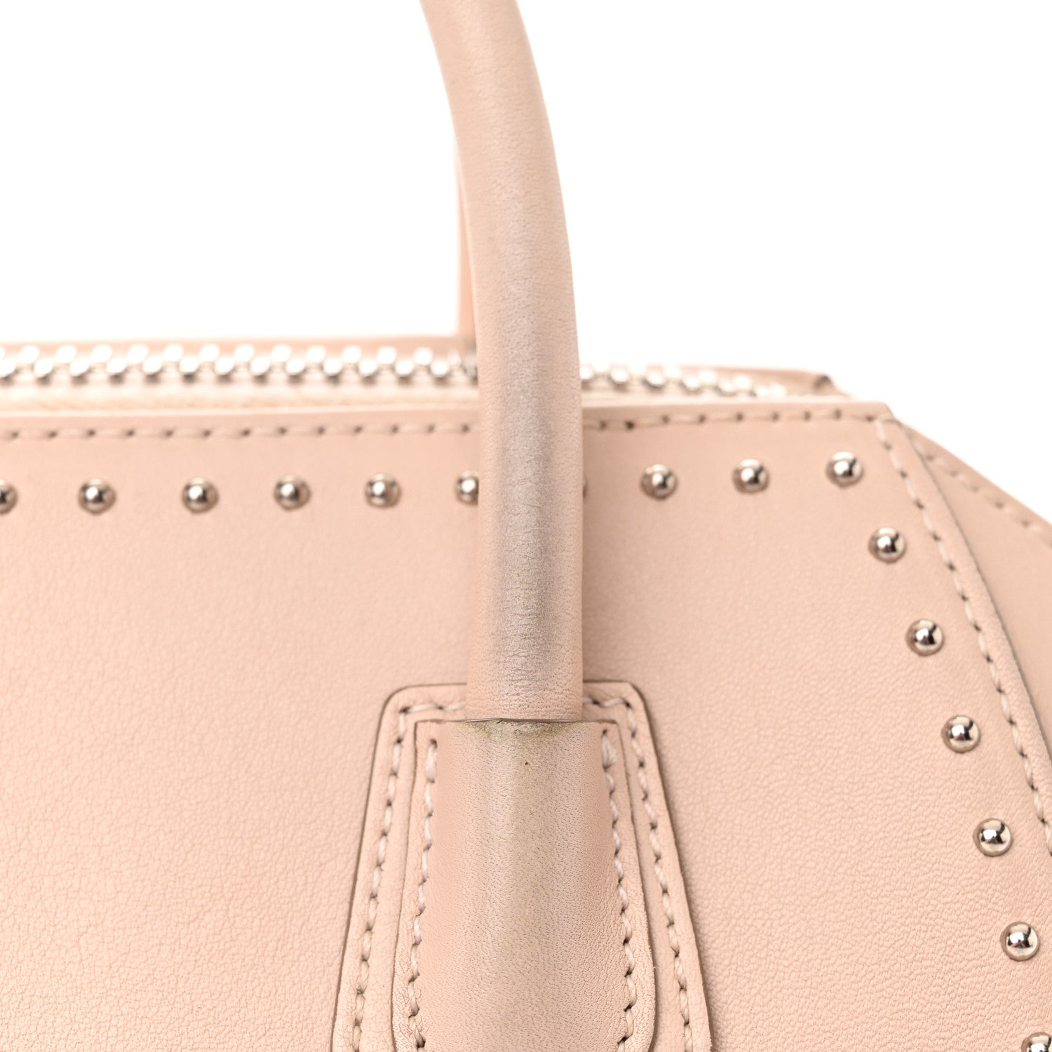 Givenchy Smooth Calfskin Mini Studded Antigona Pale Pink 16 of 17