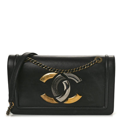 Chanel Lambskin CC Antico Flap Black 1 of 11