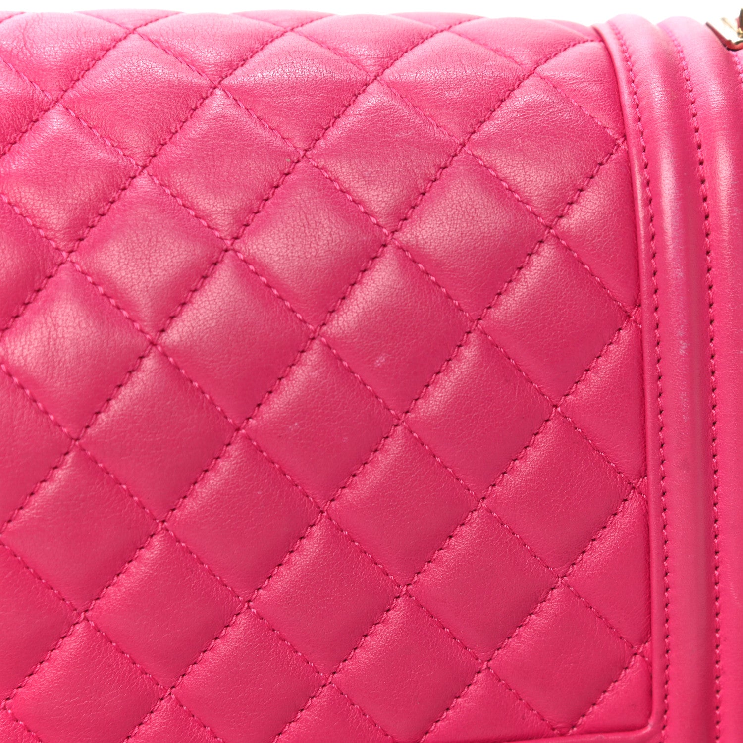 Chanel Lambskin Quilted Medium Boy Flap Pink 17 of 21