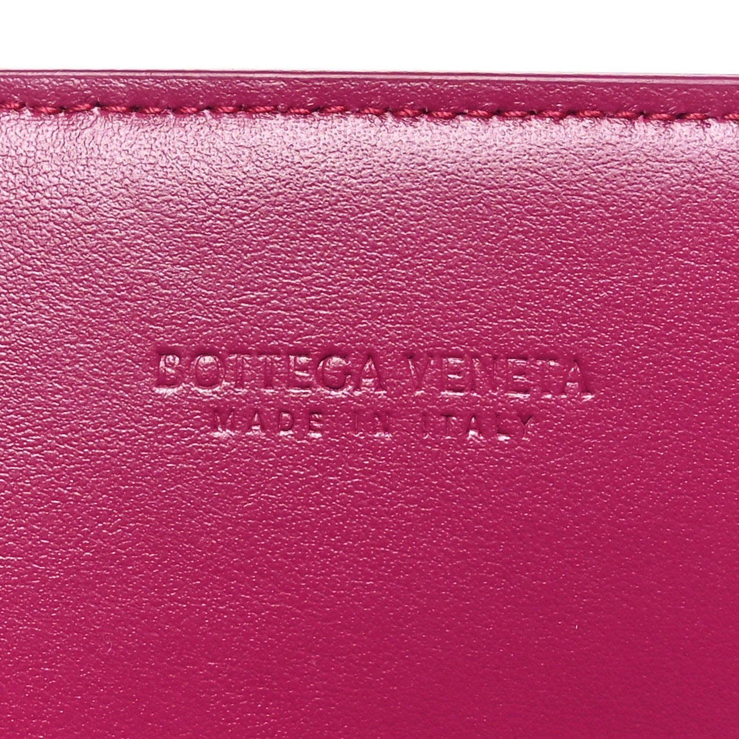 Nappa Intrecciato Flap Pouch Cinnabar