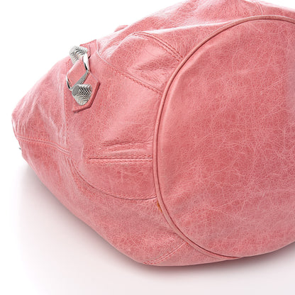 Balenciaga Agneau Giant 21 Silver Hardware Pompon Framboise 8 of 10