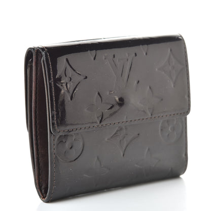 Louis Vuitton Vernis Elise Wallet Amarante 3 of 16