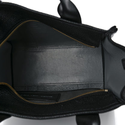 Marc Jacobs Grained Calfskin Small The Tote Bag Black 5 of 10