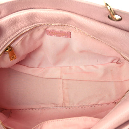 Chanel Caviar Quilted Petit Timeless Shopping Tote PTT  Pink 4 of 9