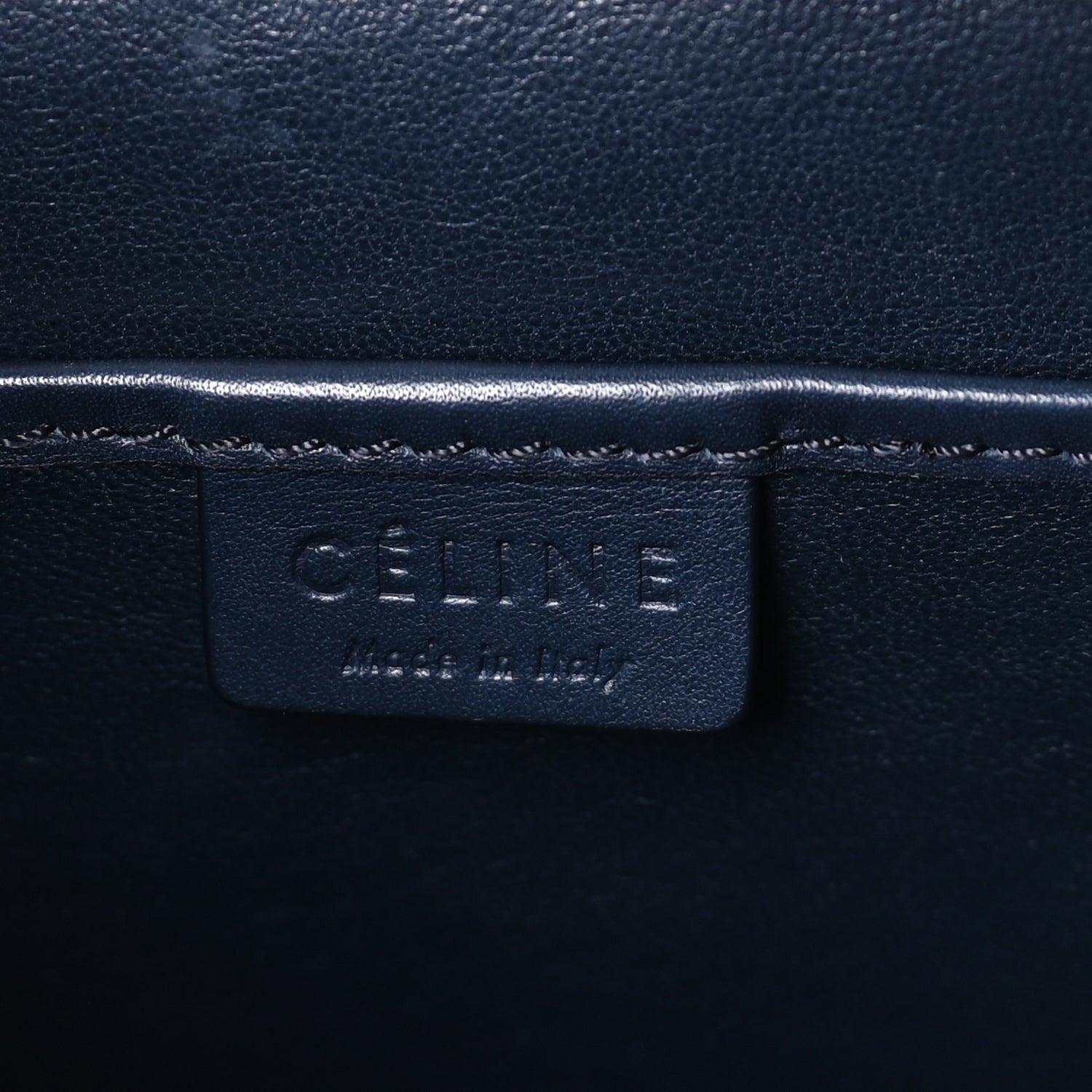Celine Smooth Calfskin Nano Luggage Ink 5 of 7