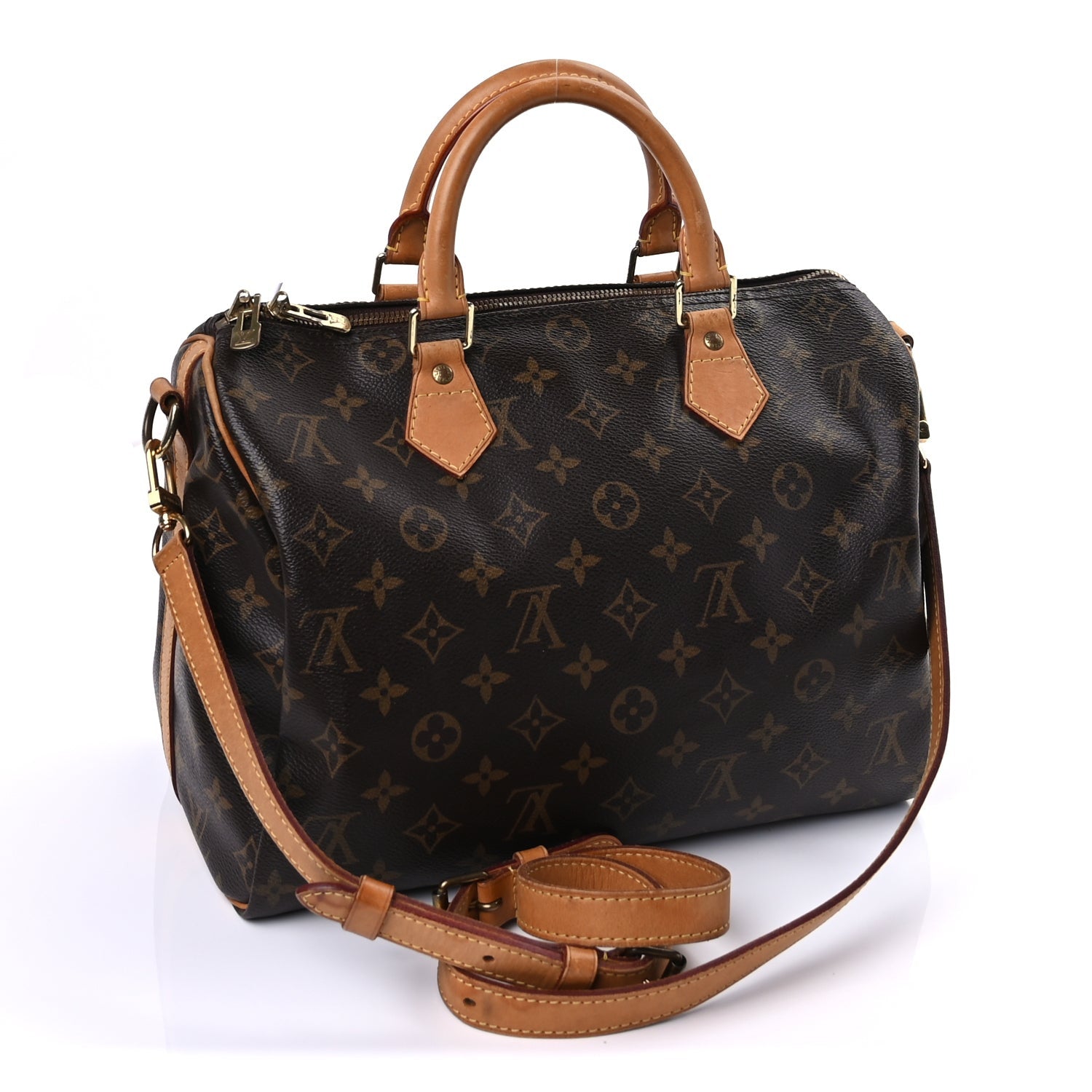 Louis Vuitton Monogram Speedy Bandouliere 30 2 of 8
