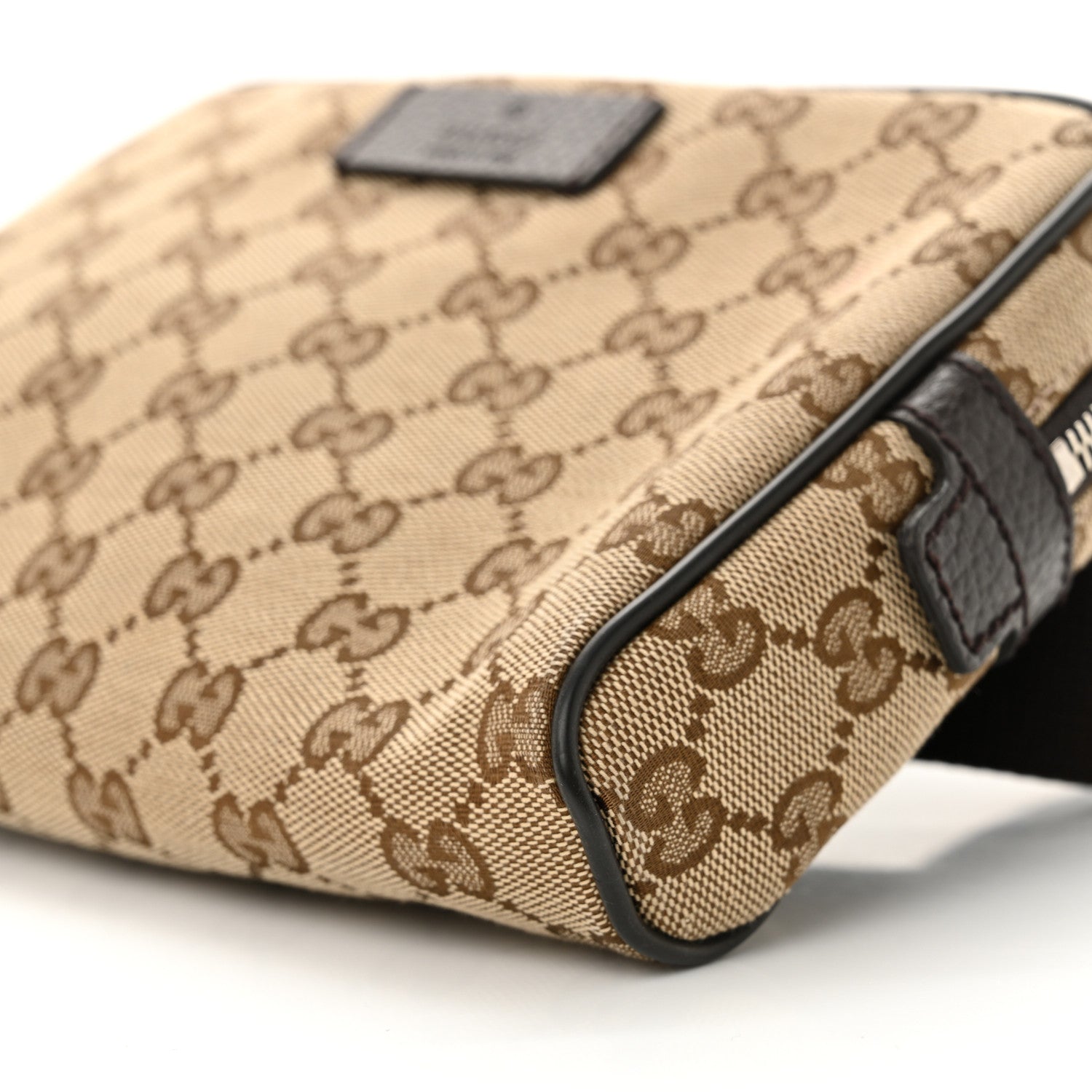 Gucci Monogram Belt Bag Dark Brown 10 of 10