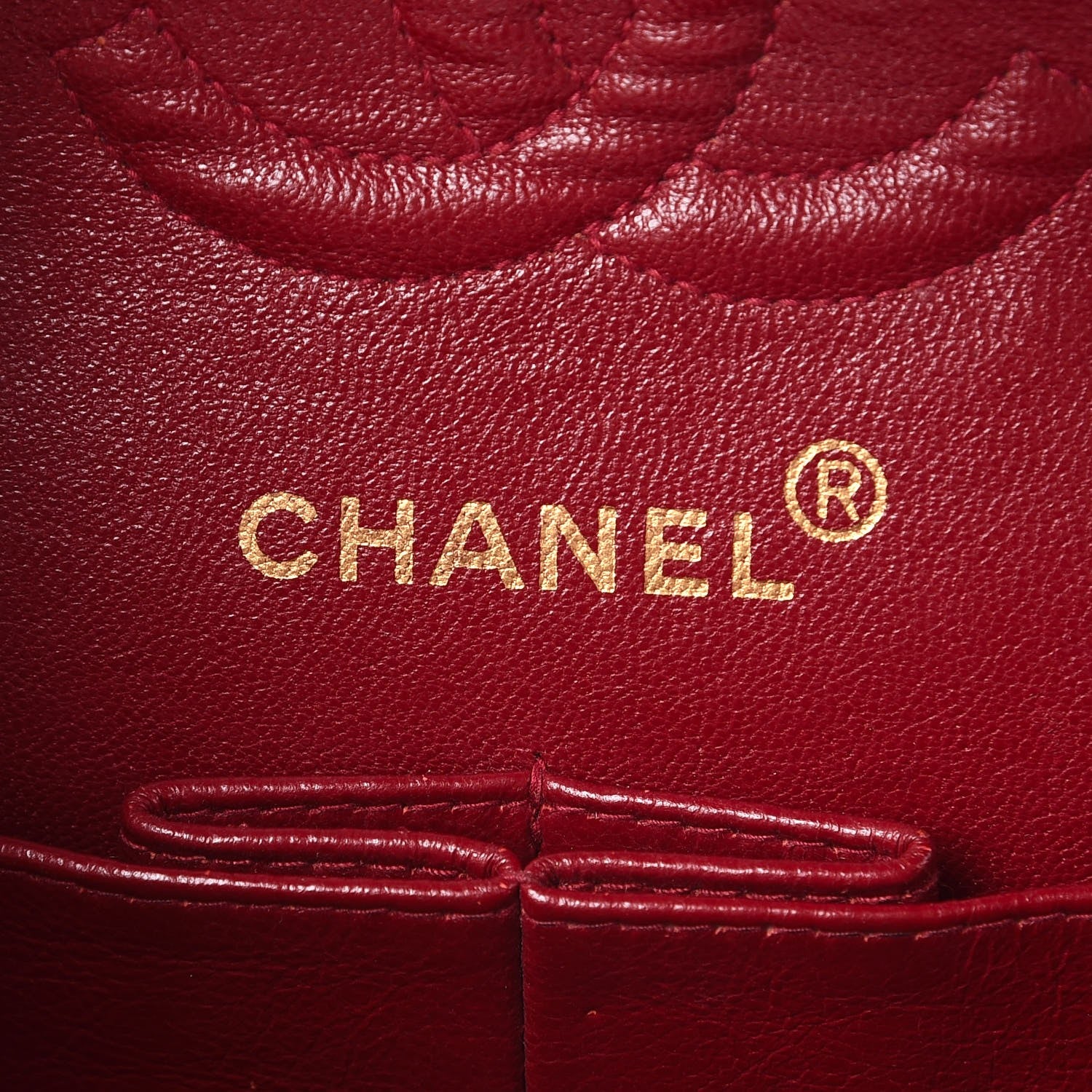 Chanel Lambskin Quilted Small Double Flap Red 7 of 17