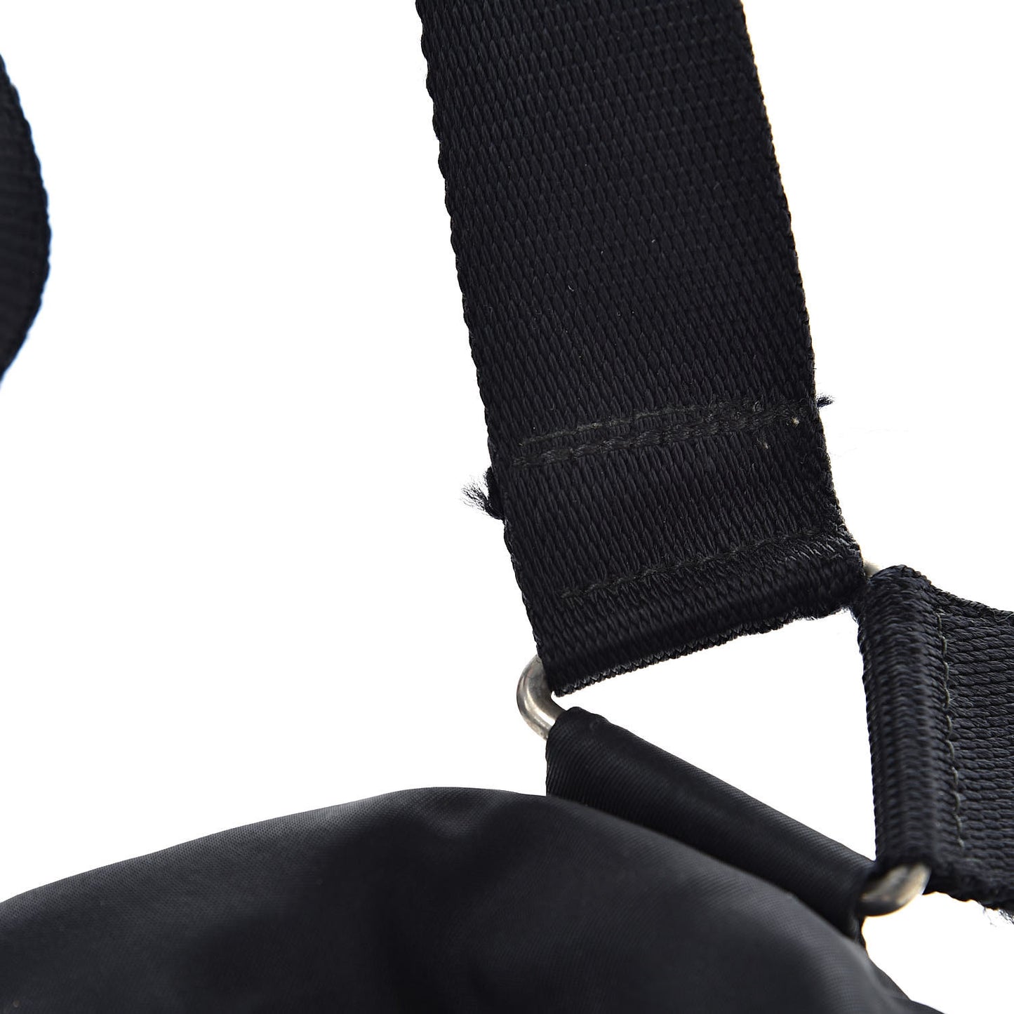 Tessuto Nylon Vela Cinch Backpack Black